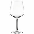 Calice da vino 650 ml vetro trasparente 24 cm - coppa ampia a tulipano