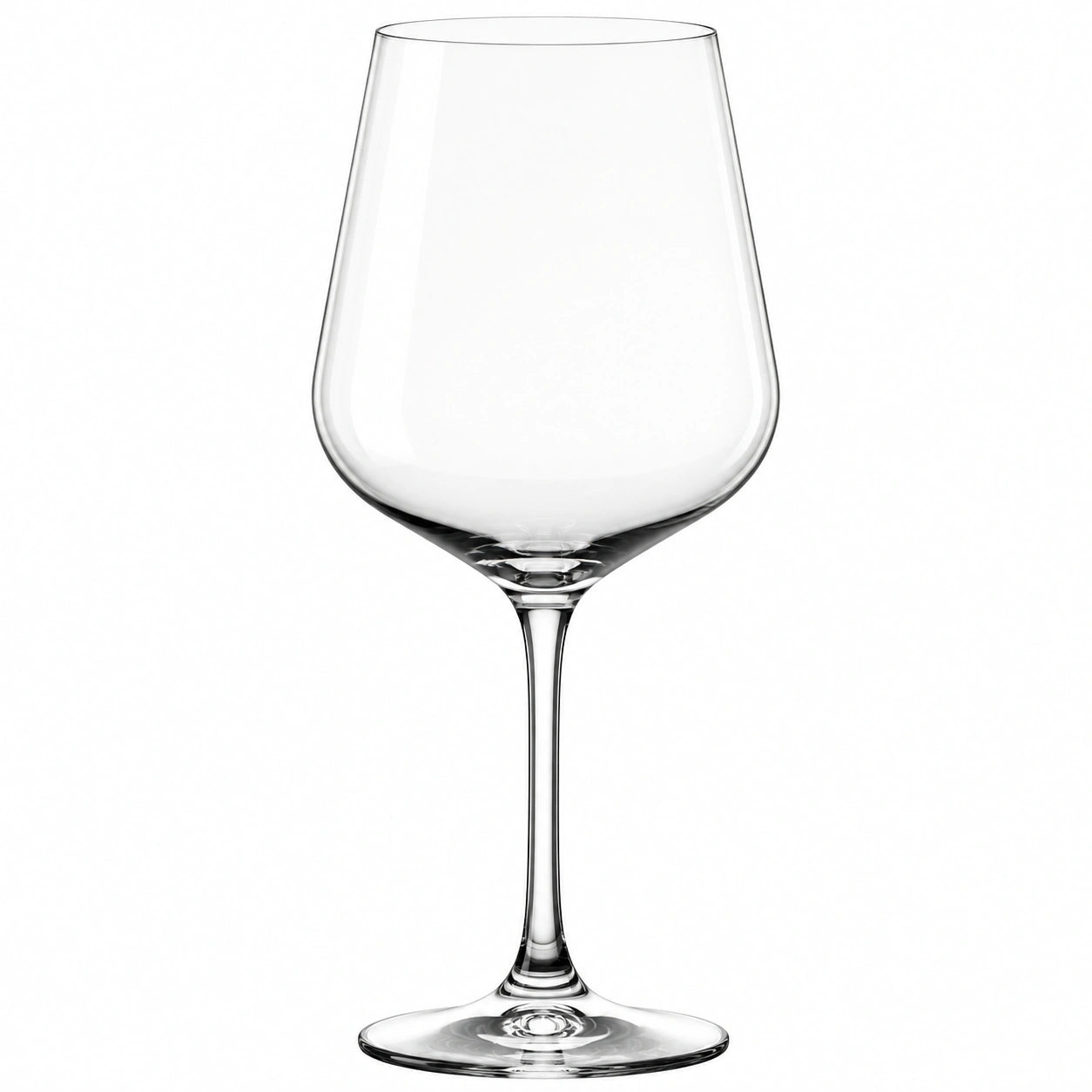 Calice da vino 650 ml vetro trasparente 24 cm - coppa ampia a tulipano