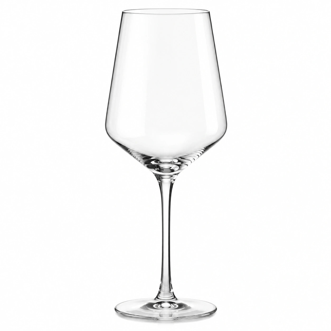Calice da vino 500 ml in vetro trasparente 23 cm - coppa ampia